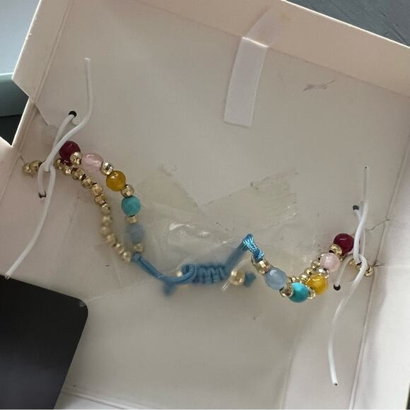 Paige Harper Butterfly Beaded Friendship Bracelet NEW - Picture 2 of 3